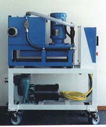 Portable CF 55M complete with centrifuge, pump, piping and controls